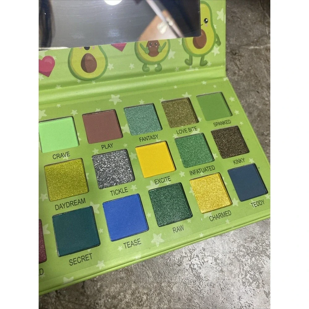 Avocado Eyeshadow Palette‎ Medecoo Bold Glitter Shimmer Greens & More!